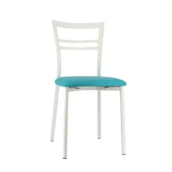Go 1419 Chaise de cuisine rembourrée en synthétique et métal><noscript><img width=