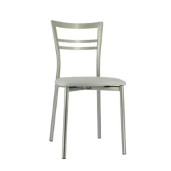 Go 1419 Chaise de cuisine rembourrée en synthétique et métal><noscript><img width=