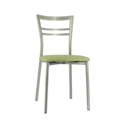 Go 1419 Chaise de cuisine rembourrée en synthétique et métal><noscript><img width=