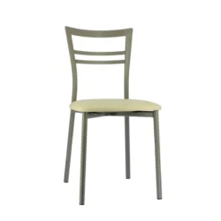 Go 1419 Chaise de cuisine rembourrée en synthétique et métal><noscript><img width=