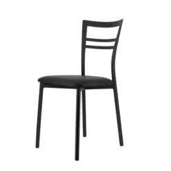 Go 1419 Chaise de cuisine rembourrée en synthétique et métal><noscript><img width=