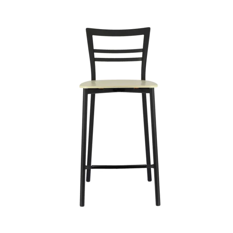 Go Clip Connubia® Tabouret snack contemporain en métal et multiplis bois> Tabouret Snack (assise +/- 65 Cm)|Tabouret De Bar (assise +/- 80 Cm)