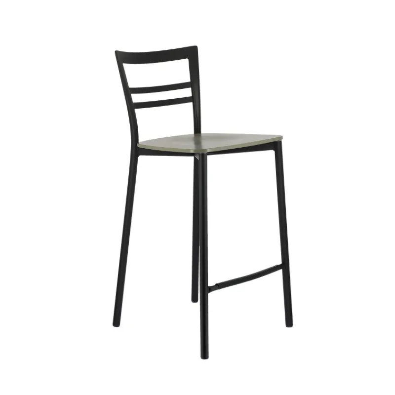 Go Clip Connubia® Tabouret snack contemporain en métal et multiplis bois> Tabouret Snack (assise +/- 65 Cm)|Tabouret De Bar (assise +/- 80 Cm)