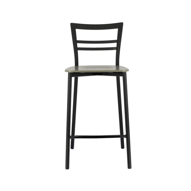 Go Clip Connubia® Tabouret snack contemporain en métal et multiplis bois> Tabouret Snack (assise +/- 65 Cm)|Tabouret De Bar (assise +/- 80 Cm)