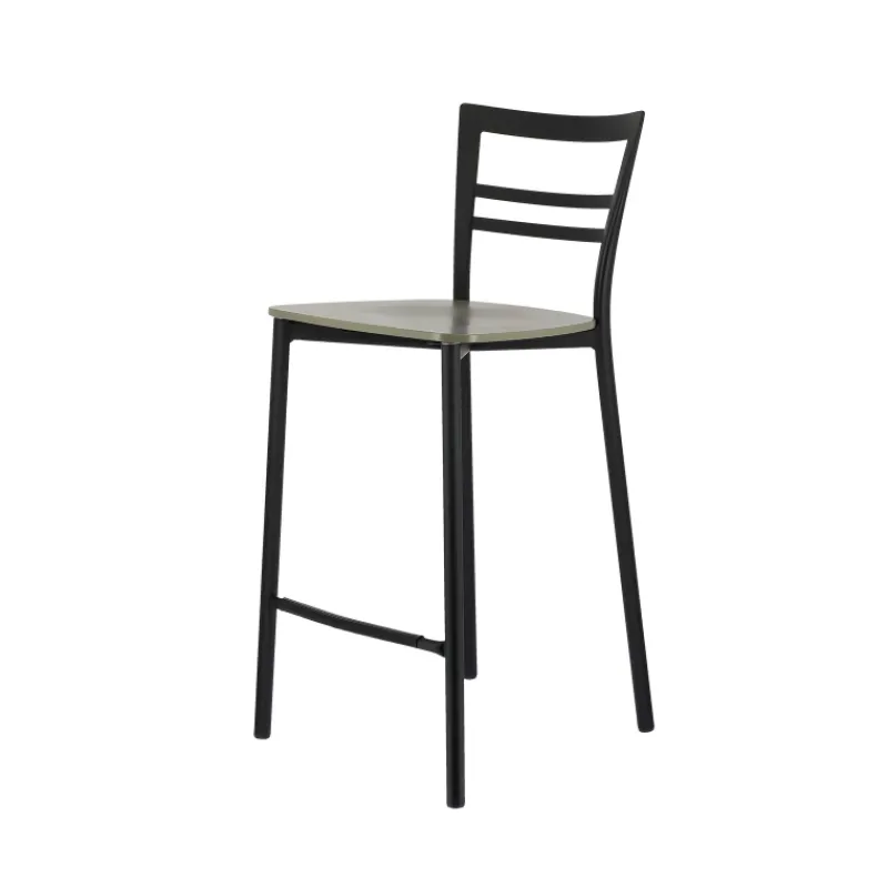 Go Clip Connubia® Tabouret snack contemporain en métal et multiplis bois> Tabouret Snack (assise +/- 65 Cm)|Tabouret De Bar (assise +/- 80 Cm)