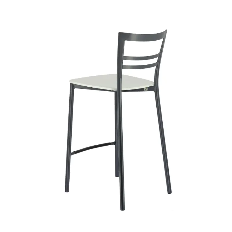 Go Clip Connubia® Tabouret snack contemporain en métal et multiplis bois> Tabouret Snack (assise +/- 65 Cm)|Tabouret De Bar (assise +/- 80 Cm)