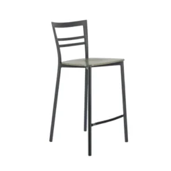 Go Clip Connubia® Tabouret snack contemporain en métal et multiplis bois><noscript><img width=