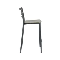 Go Clip Connubia® Tabouret snack contemporain en métal et multiplis bois><noscript><img width=