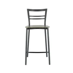 Go Clip Connubia® Tabouret snack contemporain en métal et multiplis bois><noscript><img width=