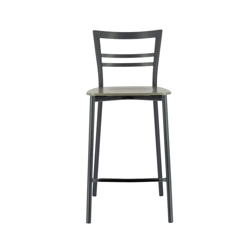 Go Clip Connubia® Tabouret snack contemporain en métal et multiplis bois> Tabouret Snack (assise +/- 65 Cm)|Tabouret De Bar (assise +/- 80 Cm)