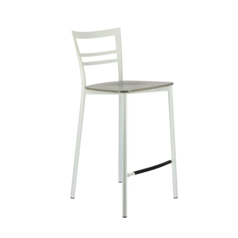 Go Clip Connubia® Tabouret snack contemporain en métal et multiplis bois> Tabouret Snack (assise +/- 65 Cm)|Tabouret De Bar (assise +/- 80 Cm)