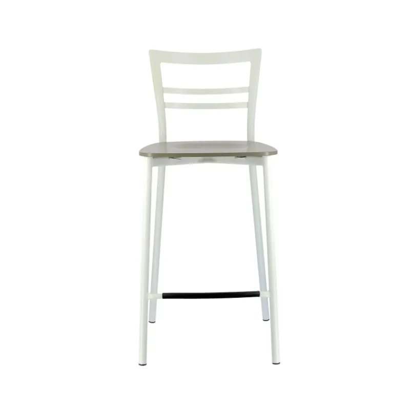 Go Clip Connubia® Tabouret snack contemporain en métal et multiplis bois> Tabouret Snack (assise +/- 65 Cm)|Tabouret De Bar (assise +/- 80 Cm)