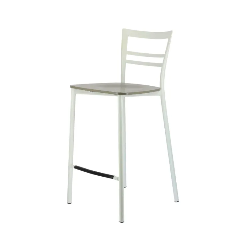 Go Clip Connubia® Tabouret snack contemporain en métal et multiplis bois> Tabouret Snack (assise +/- 65 Cm)|Tabouret De Bar (assise +/- 80 Cm)