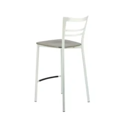 Go Clip Connubia® Tabouret snack contemporain en métal et multiplis bois><noscript><img width=