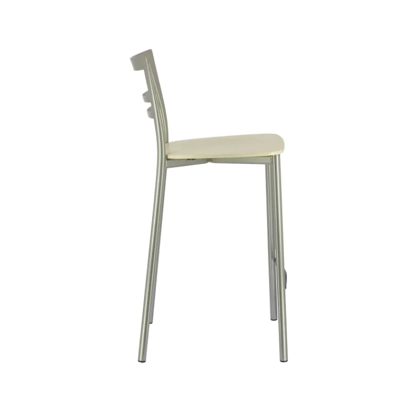 Go Clip Connubia® Tabouret snack contemporain en métal et multiplis bois> Tabouret Snack (assise +/- 65 Cm)|Tabouret De Bar (assise +/- 80 Cm)
