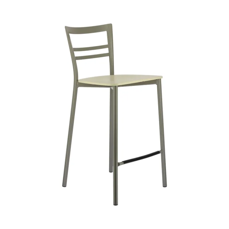 Go Clip Connubia® Tabouret snack contemporain en métal et multiplis bois> Tabouret Snack (assise +/- 65 Cm)|Tabouret De Bar (assise +/- 80 Cm)