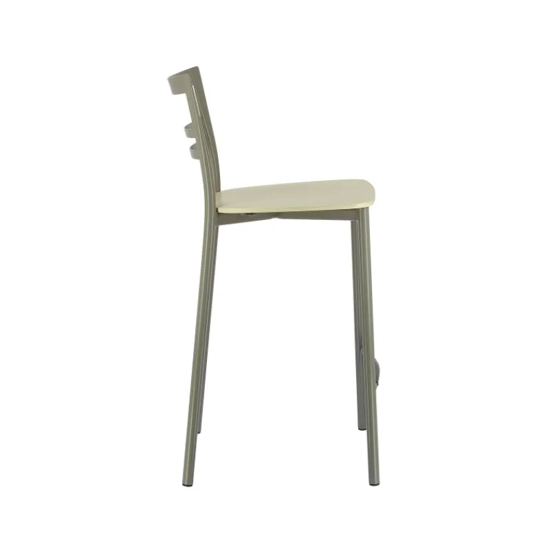 Go Clip Connubia® Tabouret snack contemporain en métal et multiplis bois> Tabouret Snack (assise +/- 65 Cm)|Tabouret De Bar (assise +/- 80 Cm)