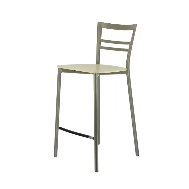 Go Clip Connubia® Tabouret snack contemporain en métal et multiplis bois> Tabouret Snack (assise +/- 65 Cm)|Tabouret De Bar (assise +/- 80 Cm)