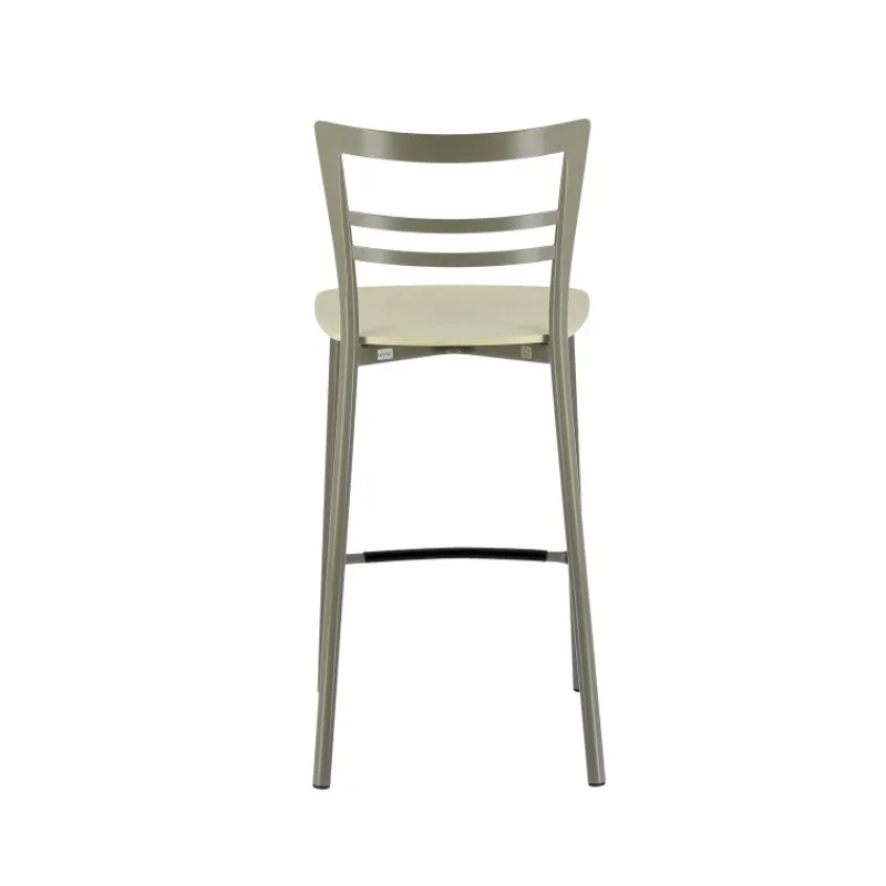 Go Clip Connubia® Tabouret snack contemporain en métal et multiplis bois> Tabouret Snack (assise +/- 65 Cm)|Tabouret De Bar (assise +/- 80 Cm)