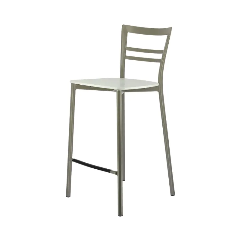 Go Clip Connubia® Tabouret snack contemporain en métal et multiplis bois> Tabouret Snack (assise +/- 65 Cm)|Tabouret De Bar (assise +/- 80 Cm)