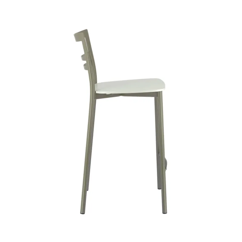 Go Clip Connubia® Tabouret snack contemporain en métal et multiplis bois> Tabouret Snack (assise +/- 65 Cm)|Tabouret De Bar (assise +/- 80 Cm)
