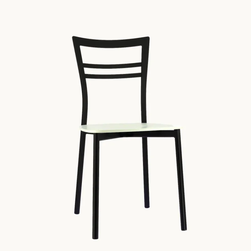 Go Connubia® Chaise contemporaine en métal et assise multiplis bois> Chaise De Cuisine|Chaise De Salle à Manger