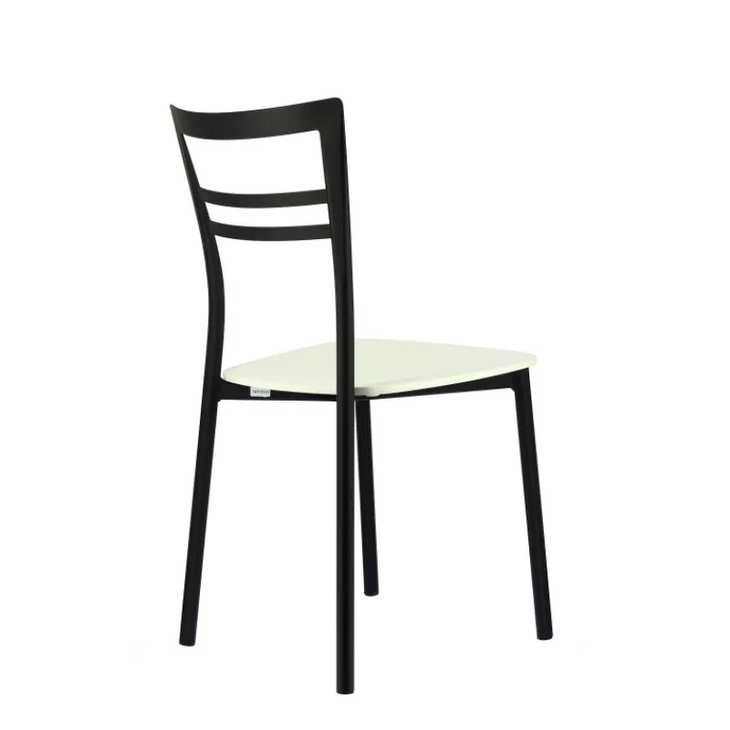 Go Connubia® Chaise contemporaine en métal et assise multiplis bois> Chaise De Cuisine|Chaise De Salle à Manger