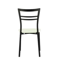 Go Connubia® Chaise contemporaine en métal et assise multiplis bois><noscript><img width=