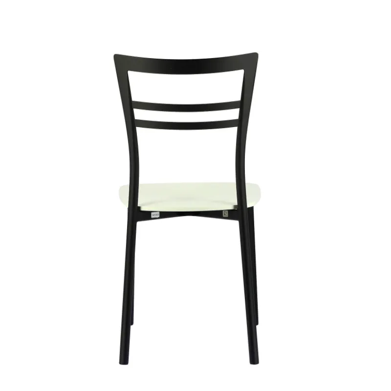 Go Connubia® Chaise contemporaine en métal et assise multiplis bois> Chaise De Cuisine|Chaise De Salle à Manger