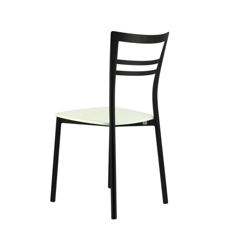 Go Connubia® Chaise contemporaine en métal et assise multiplis bois> Chaise De Cuisine|Chaise De Salle à Manger