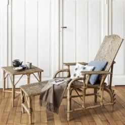 Kok Grand mèreChaise longue en rotin modulable> Chaise Salon|Chaise Pour Chambre