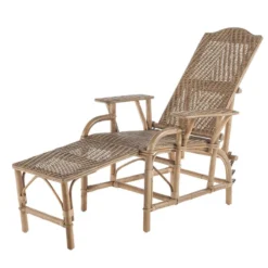 Kok Grand mèreChaise longue en rotin modulable><noscript><img width=