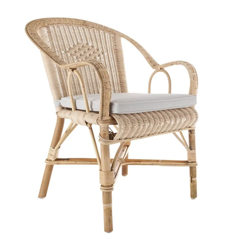 Kok Grand père MarcelFauteuil en rotin vintage> Chaise De Cuisine|Fauteuil De Salon