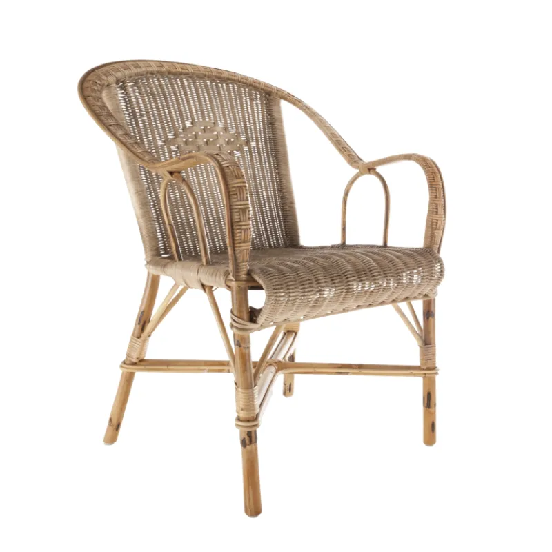 Kok Grand père MarcelFauteuil en rotin vintage> Chaise De Cuisine|Fauteuil De Salon