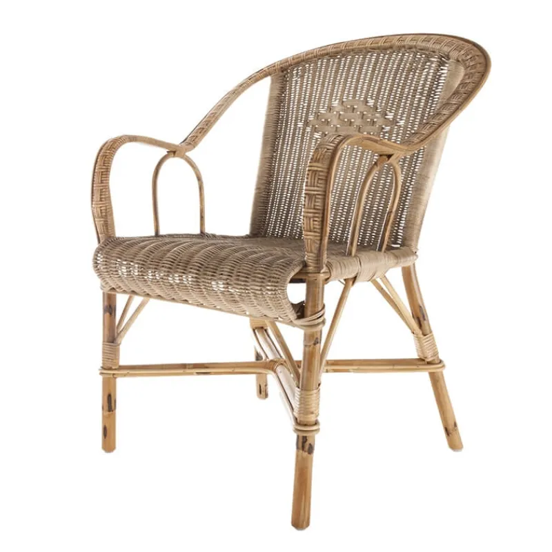 Kok Grand père MarcelFauteuil en rotin vintage> Chaise De Cuisine|Fauteuil De Salon