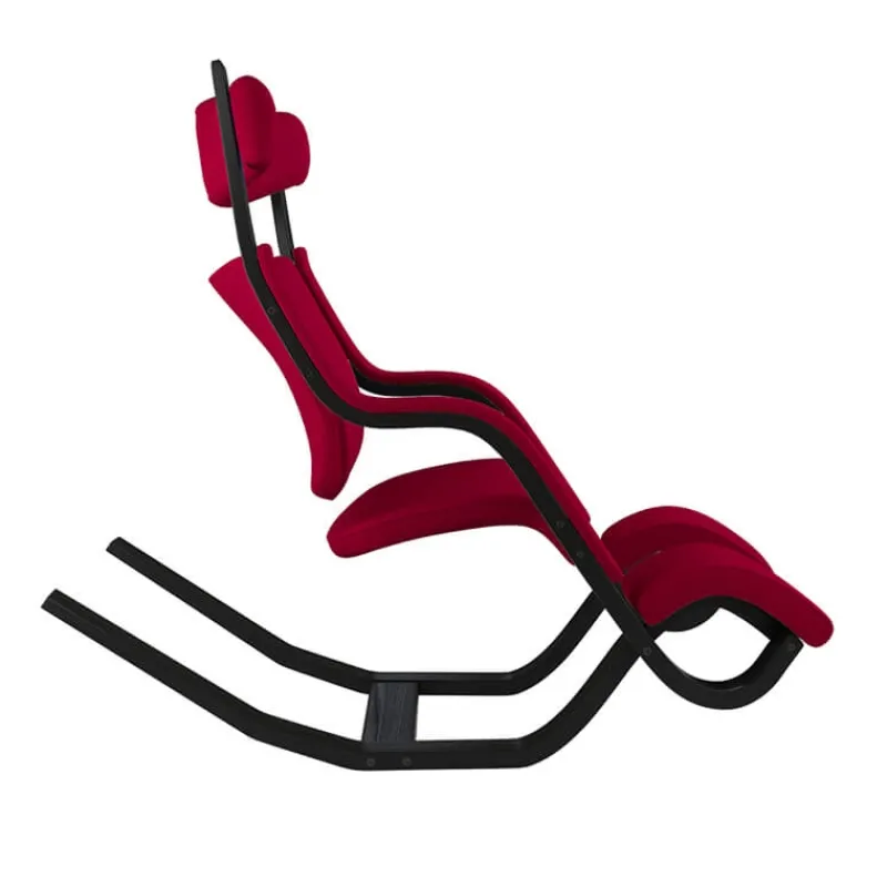 Varier Gravity ® Fauteuil de relaxation en tissu et bois> Chaise De Bureau|Fauteuil De Bureau