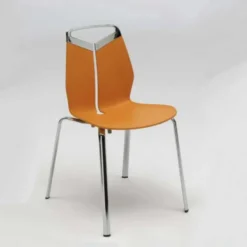 Dexo Gripp Chaise design coque polypropylène pieds en métal> Chaise De Cuisine|Chaise De Salle à Manger