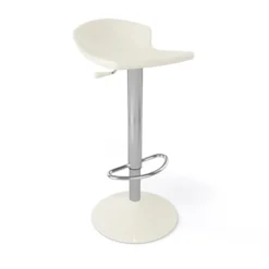 Guliver Tabouret italien réglable en hauteur et pivotant en technopolymère et métal chromé><noscript><img width=