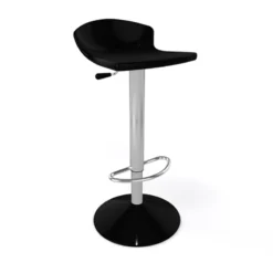 Guliver Tabouret italien réglable en hauteur et pivotant en technopolymère et métal chromé><noscript><img width=