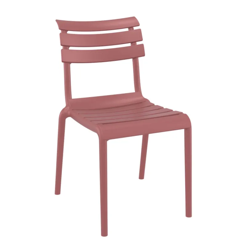 Helen Chaise de jardin moderne empilable en polypropylène> Chaise De Jardin