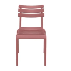 Helen Chaise de jardin moderne empilable en polypropylène><noscript><img width=