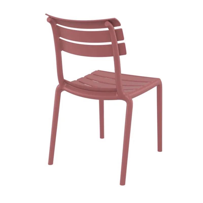 Helen Chaise de jardin moderne empilable en polypropylène> Chaise De Jardin