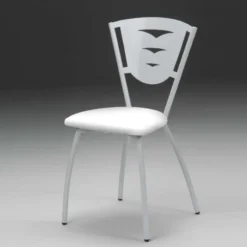 Carrier Hévéa ® Chaise de cuisine en métal fabriquée en France><noscript><img width=