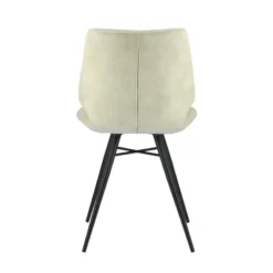 IbérisChaise design vintage rembourrée en velours><noscript><img width=