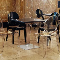 Ice Table carrée en polycarbonate et stratifié><noscript><img width=
