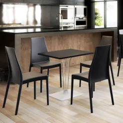 Ice Table carrée en polycarbonate et stratifié><noscript><img width=