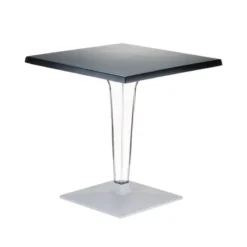 Ice Table carrée en polycarbonate et stratifié><noscript><img width=