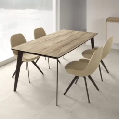 Cancio Infiné Table de salle à manger en céramique extensible><noscript><img width=
