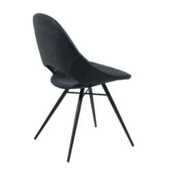 IsabelleChaise design avec coque ajourée en simili noir><noscript><img width=