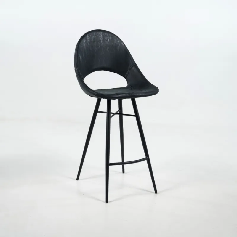 IsidoreTabouret snack design avec coque ajourée> Tabouret Snack (assise +/- 65 Cm)|Tabouret De Bar (assise +/- 80 Cm)